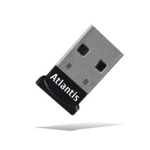 ATLANTIS LAND P008-USB06H ADATTATORE BLUETOOTH 4.0 + EDR 3Mbps COLORE NERO